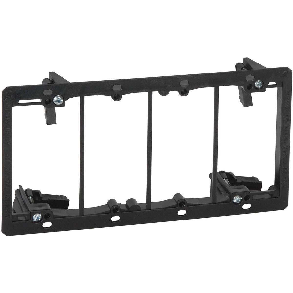 Arlington Industries LV4 Four Gang Low Voltage Mounting Bracket